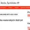 Materská škola, Špitálska 49
