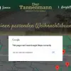 Der Tannenmann Weihnachtsbäume am Cafe Moskau